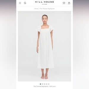 Hill House Home - Therese White Nightgown